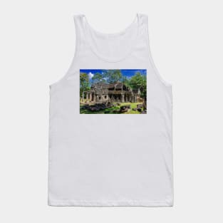 Banteay Kdei Temple in the Midday Sun Tank Top
